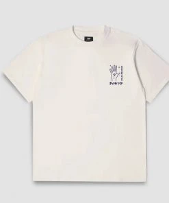 Edwin Psychic Ika T-Shirt - Whisper White