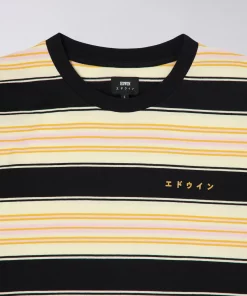 Edwin Quarter Jersey LS - Yellow / Black