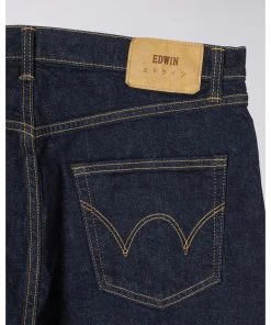 Edwin Regular Tapered Jeans - Blue Rinsed