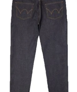 Edwin 'Made in Japan' Regular Tapered Kaihara Blue x White Selvage Jeans (Blue Unwashed)