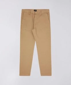 Edwin Regular Chino PFD Compact Twill Sand garment dyed Jeans