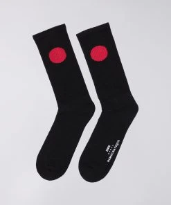 Edwin Japanese Sun Sock - Black