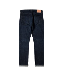 Edwin Regular Tapered Jeans Blue Dark Used L32 11 Edwin Regular Tapered Jeans Blue Dark Used L32