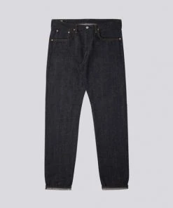 Edwin Regular Tapered Nihon Menpu Dark Indigo Blue Raw Jeans