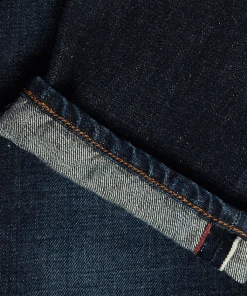 Edwin Regular Tapered Jeans Blue Dark Used L32 9 Edwin Regular Tapered Jeans Blue Dark Used L32