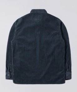 Edwin Indigo Enzyme Washed Raglan Sweat