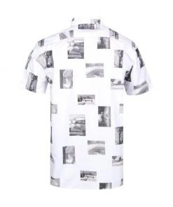 Edwin Archive Photo Print Short Sleeve Shirt