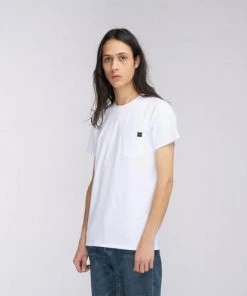 Edwin Pocket T Shirt White 7 Edwin Pocket T Shirt White