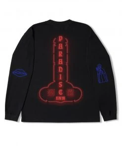 Edwin Paradise Inn LS T-Shirt - Black