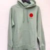 Edwin Japanese Sun Hoodie Sweat Hevy Felpa Frosty Green