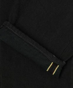 Edwin Regular Tapered Nihon Menpu Jeans Black Rainbow Selvage