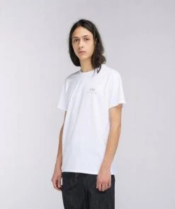 Edwin Logo Chest T Shirt White 6 Edwin Logo Chest T Shirt White