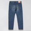 Edwin Regular Tapered Jeans Blue Mid Used Made In Japan
