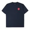 Edwin Japanese Sun Tee Navy Blazer Garment Wash 1 Edwin Japanese Sun Tee Navy Blazer Garment Wash