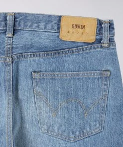 Edwin Regular Tapered ED-55 Kurabo Red Selvedge Light Blue Washed 14oz
