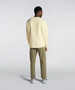 Edwin Edwin Regular Chino PFD Compact Twill Martini Olive garment dyed Jeans