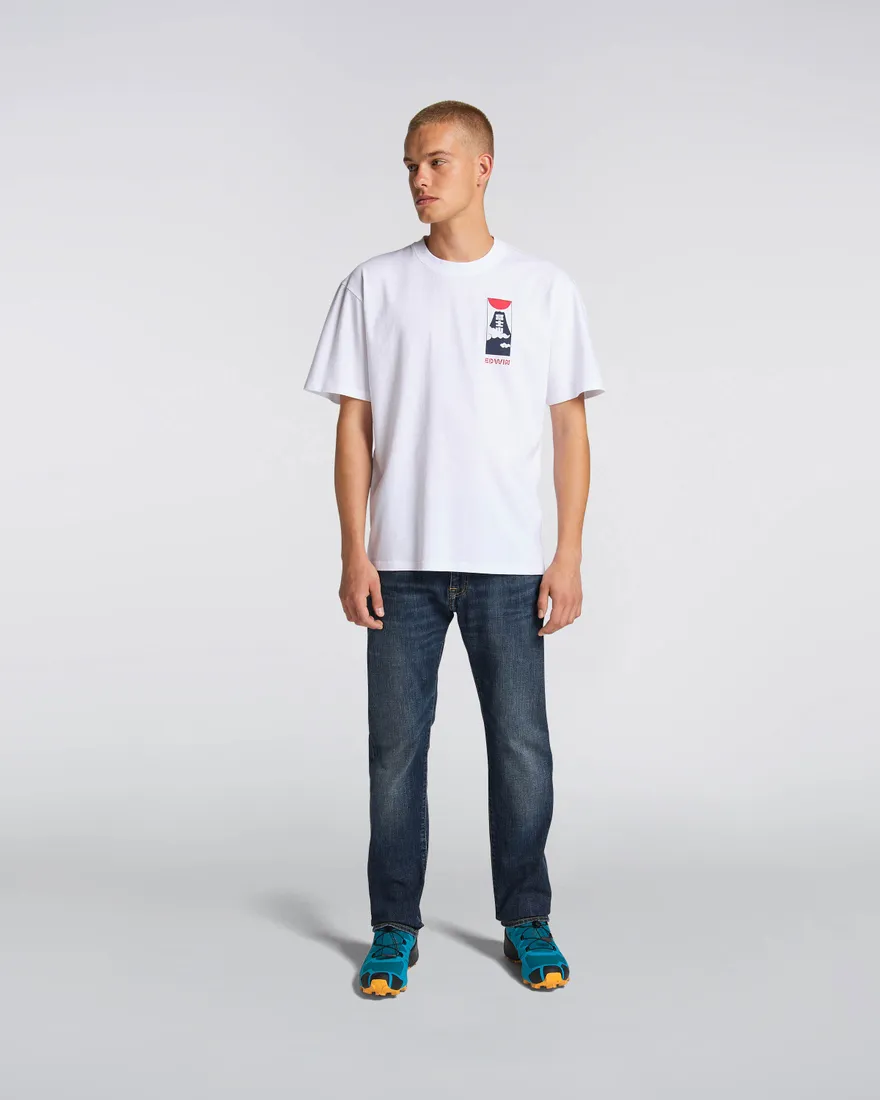 Edwin Cloudy T Shirt White 5 Edwin Cloudy T Shirt White