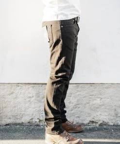 Edwin ED-55 CS Ayano Black Denim Black Overdyed