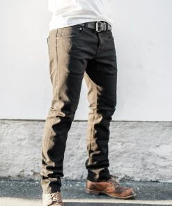 Edwin ED-55 CS Ayano Black Denim Black Overdyed
