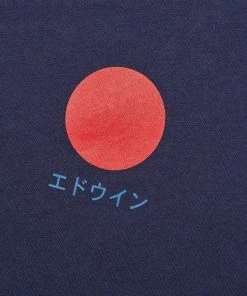 Edwin Japanese Sun Tee Navy
