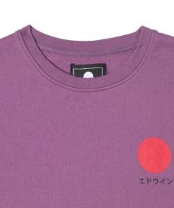 Edwin Japanese Sun Tee Chinese Violet