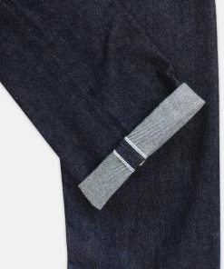 Edwin Regular Tapered Kaihara Jeans Indigo Blue X White Blue Rinsed