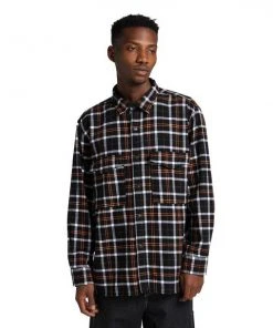 Edwin Big Shirt Black Uniform Green