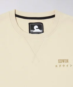 Edwin Base Crew Sweatshirt Pelican