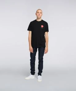 Edwin Japanese Sun T-Shirt Black Garment Washed