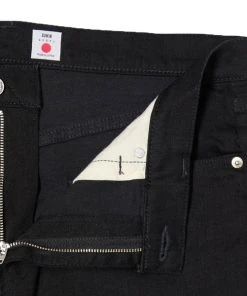 Edwin Kaihara Slim Tapered Denim Black Rinsed 12 Edwin Kaihara Slim Tapered Denim Black Rinsed