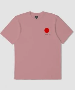 Edwin Japanese Sun T-Shirt - Dusty Rose