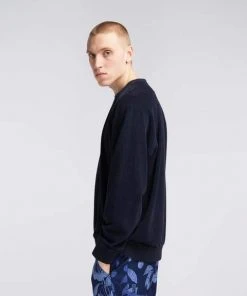 Edwin Navy Katakana Van Crew Sweat