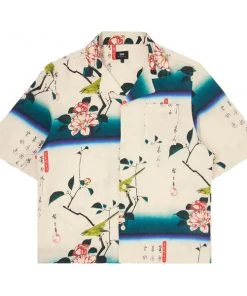 Edwin Hiroshige SS Shirt Natural Garment Washed