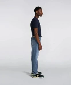 Edwin Slim Tapered Jeans Blue Light Used Made In Japan