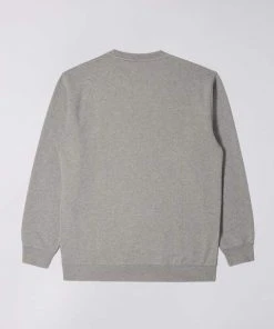 Edwin Grey Marl Japanese Sun Sweat
