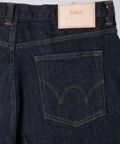 Edwin Regular Tapered Jeans - Made In Japan - Blue Rinsed L32 9 Edwin Regular Tapered Jeans - Made In Japan - Blue Rinsed L32