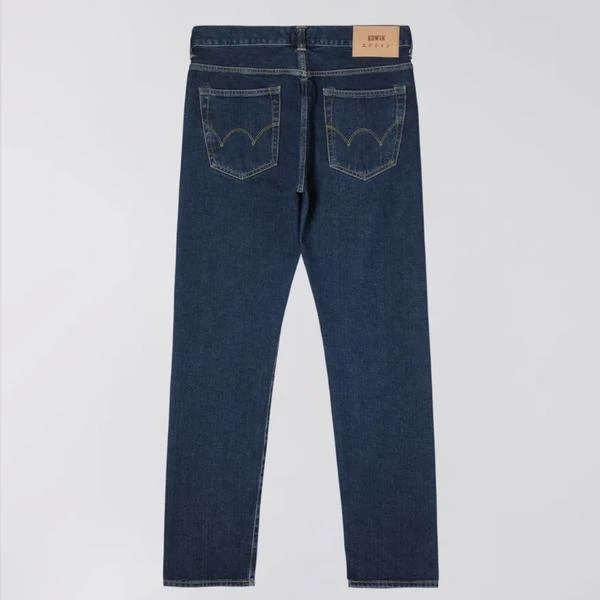 Edwin Ed 80 Slim Tapered Jeans Blue Akira Wash 3 Edwin Ed 80 Slim Tapered Jeans Blue Akira Wash