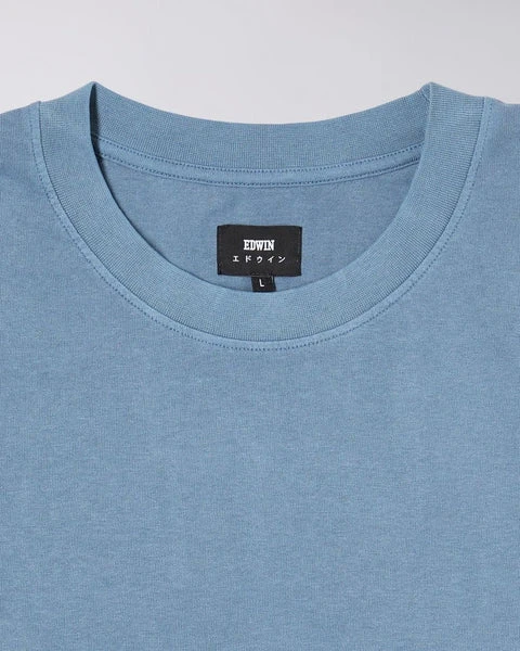 Edwin Oversize Basic T-Shirt - Indigo 4 Edwin Oversize Basic T-Shirt - Indigo
