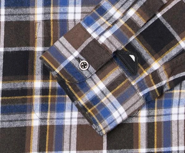 Edwin Don Mid Flannel Brushed Shirt Java Brown 5 Edwin Don Mid Flannel Brushed Shirt Java Brown