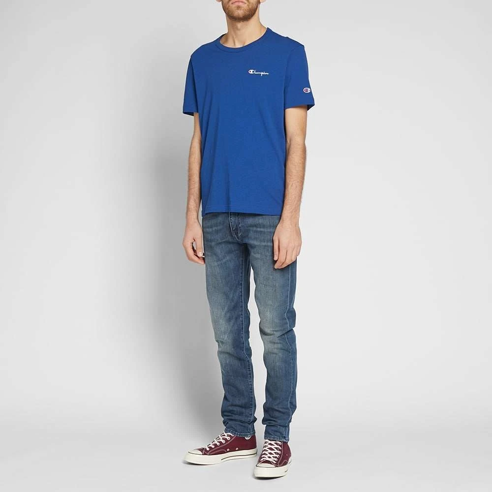 Edwin ED-85 Slim Tapered Drop Crotch CS Red Listed Blue Denim Mission Wash L32 8 Edwin ED-85 Slim Tapered Drop Crotch CS Red Listed Blue Denim Mission Wash L32