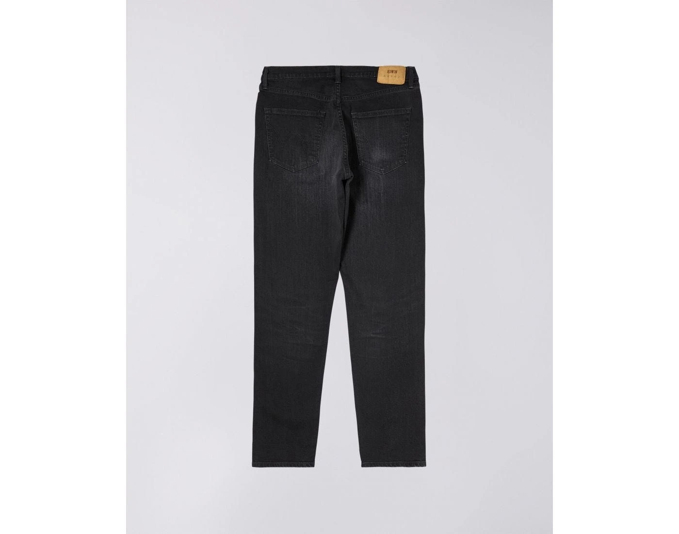 Edwin Slim Tapered Jeans - Black Dark Used 4 Edwin Slim Tapered Jeans - Black Dark Used
