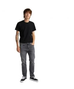 Edwin Ed 80 Slim Tapered Jeans Black Kentaro Wash