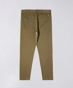 Edwin Edwin Regular Chino PFD Compact Twill Martini Olive garment dyed Jeans