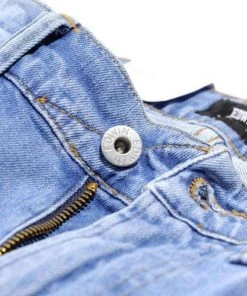 Edwin ED-80 Slim Tapered Jeans CS Power Blue Denim L32