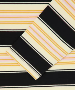 Edwin Quarter Jersey LS - Yellow / Black