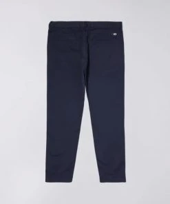 Edwin Edwin Regular Chino PFD Compact Twill Navy Blazer garment dyed Jeans