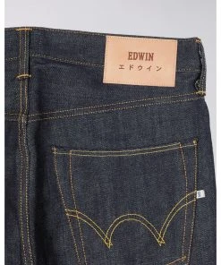 Edwin ED-47 Red Listed Selvage Denim - Blue Unwashed 15 Edwin ED-47 Red Listed Selvage Denim - Blue Unwashed