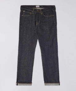 Edwin ED-47 Red Listed Selvage Denim - Blue Unwashed 12 Edwin ED-47 Red Listed Selvage Denim - Blue Unwashed