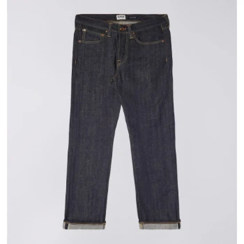 Edwin ED-47 Red Listed Selvage Denim - Blue Unwashed 5 Edwin ED-47 Red Listed Selvage Denim - Blue Unwashed