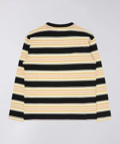 Edwin Quarter Jersey LS - Yellow / Black